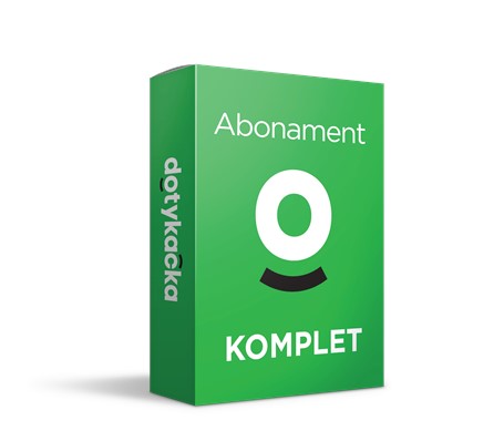 Dotykačka Komplet - plan abonamentowy